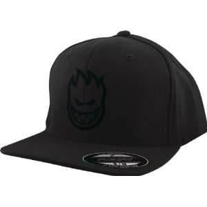  Spitfire Firehead Flex Hat Small Medium Black Black Skate Hats 