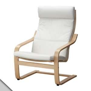  Småland Böna IKEA   POÄNG Chair, birch veneer, Granån 