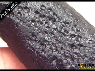 110.8g. Elegant Anda Skin Tektite (Meteorite) RARE#rn46  