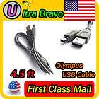 USB Cable Cord For Olympus SP 310 SP 320 SP 350 SP 500  