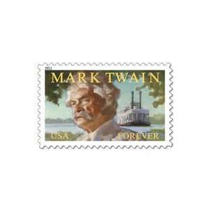   Mark Twain 1 set of 4 x Forever US postage stamps 
