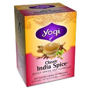 Yogi Herbal Tea, Classic India Spice, 16 tea bags (Pack of 3)  