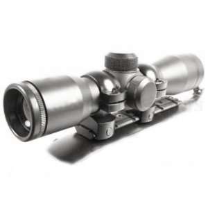 Ruger 10/22 Black 4x30 Rifle Scope w/ Mount & Rings  