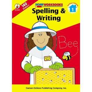  16 Pack CARSON DELLOSA SPELLING & WRITING HOME WORKBOOK 