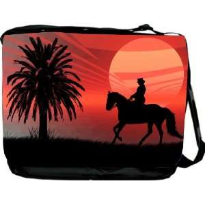  Rikki KnightTM Spanish Horse Silhouette Messenger Bag   Book 