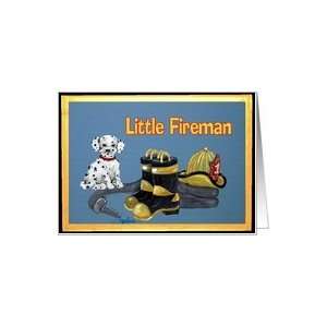  Happy Birthday Little Fireman Card Toys & Games