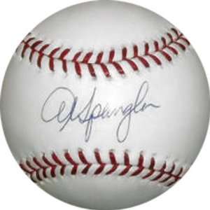  Al Spangler Autographed MLB Baseball