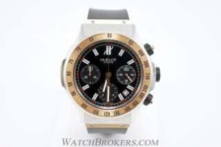 Rose Gold Hublot Classic Chronograph Maxi 42MM Mens Automatic SS Watch 