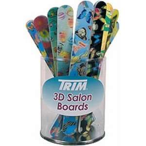  Trim Salon Emery Boards, 24 Count (24 Pack) Beauty