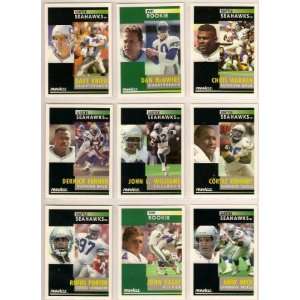   Seahawks 1991 Scor Pinnacle Football Team Set