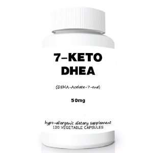 KETO DHEA 120 Capsules 50mg Promotes Metabolism and Increases Lean 