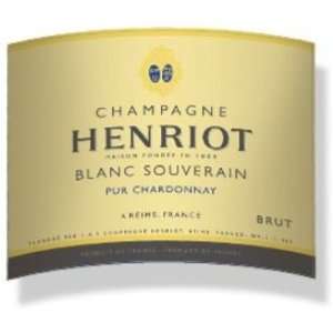  Henriot Brut Blanc Souverain Pur Chardonnay NV 750ml 