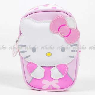 HelloKitty Handbag Wallet Cell Phone Case Pink 2E7V  