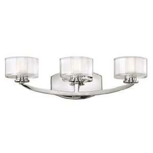  Hinkley Meridian Collection 21 Wide Bathroom Wall Light 