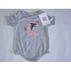 Atlanta Falcons NFL Baby/Infant Grey Short Sleeve 6 9 months  