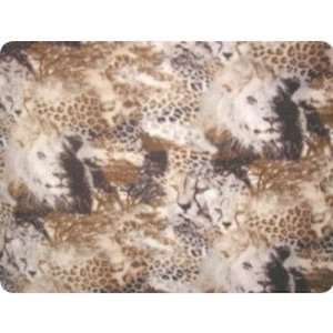  Felines Tigers & Cheetas Fleece Throw Blanket