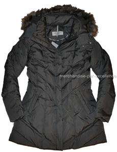 Size XL new MARC NEW YORK Down COAT Quilted Womens Hooded NEW Gray 