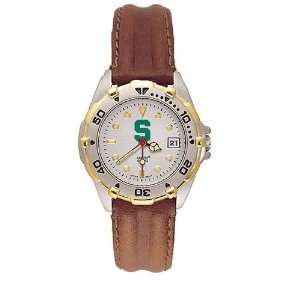  Michigan State Spartans Ladies All Star Watch w/Leather 