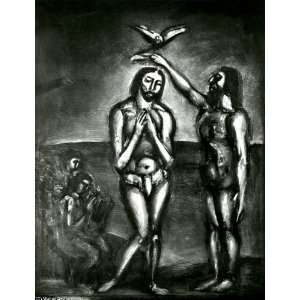  Hand Made Oil Reproduction   Georges Rouault   32 x 42 