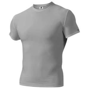  Badger Performance S/S B Fit Compression Shirts SILVER AL 