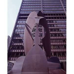  Chicago Picasso Photograph   Beautiful 16x20 