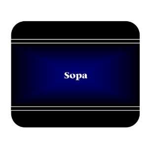  Personalized Name Gift   Sopa Mouse Pad 