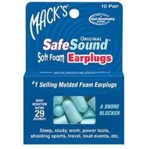  MackS Safesound Foam Earplugs