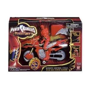  Power Rangers R/C Cycle Red Ranger Cycle 27 Mhz 