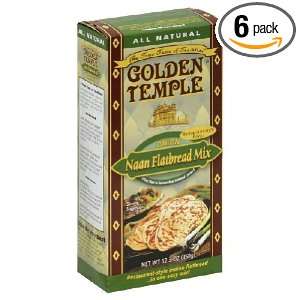 Golden Temple Bread Mix Onion Naan, 12.3 Ounce (Pack of 6)  