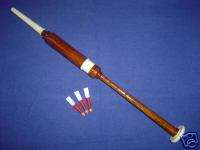 ROSE WOOD PRACTICE CHANTER (IMM IVORY FITTINGS)   PCR1  