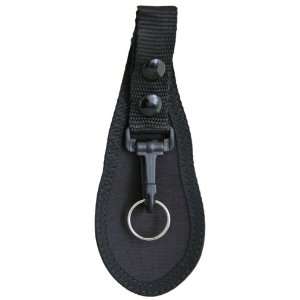  HWC Police Security Black Nylon Duty Belt key Ring Holder 