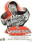 Charlie Chan Chinese Ring one sheet movie poster Winter  