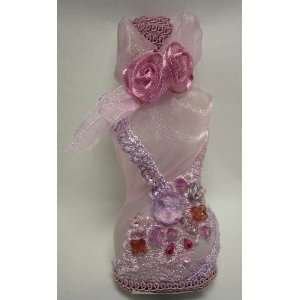  Lehenga Choli Lavender Dress Perfume Bottle Holder 5 