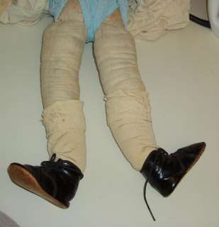Old German Bisque Doll 25 inch  