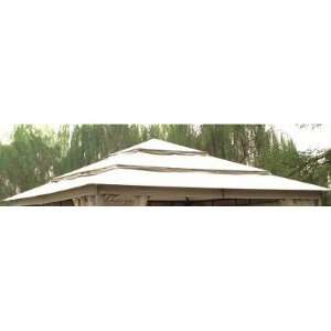    Replacement Top for The La Quinta Gazebo Patio, Lawn & Garden