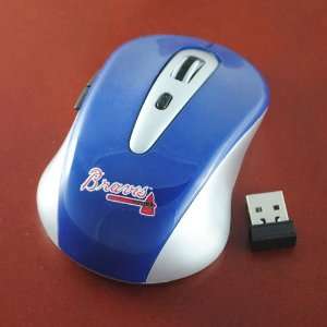 Atlanta Braves MLB Wireless Field Mouse 