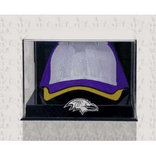 Wall Mounted Acrylic Cap Case (ravens Logo)  Sports 