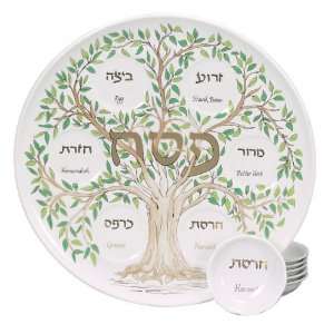  Tree of Life Seder Plate By Menorah Erna607tr 