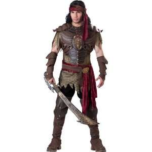   Character Costumes Scorpion Warrior Adult Costume / Brown   Size Large