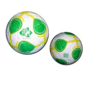   Brazilero Match Soccer Ball WHITE/GREEN/YELLOW 4