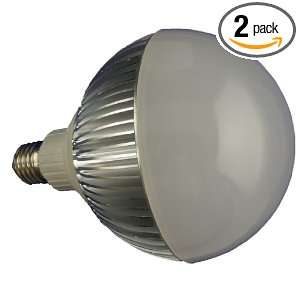   E27 2 Dimmable High Power 9 LED Par38 Lamp, 14 Watt Cold White, 2 Pack