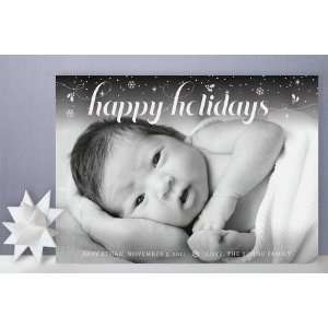  Snowfall Christmas Holiday Photo Cards Health & Personal 