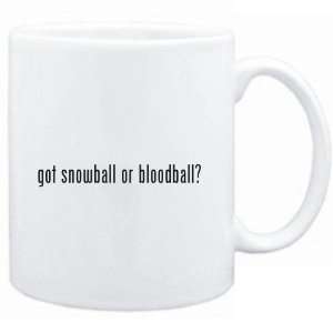  Mug White GOT Snowball or Bloodball ? Drinks Sports 