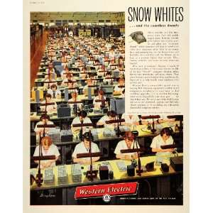   Snow White Telephone Allentown   Original Print Ad