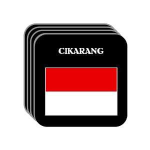  Indonesia   CIKARANG Set of 4 Mini Mousepad Coasters 