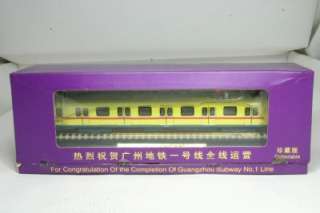 China Guangzhou Subway N Scale Model Not for PublicSale  