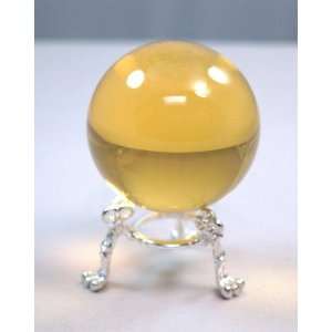  Decorative Display Yellow 2.3 Crystal Ball