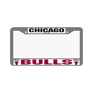  Chicago Bulls Chrome License Plate Frame *SALE* Sports 