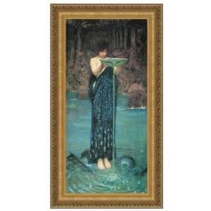  Circe Invidiosa, 1892 Canvas Replica Painting Medium 