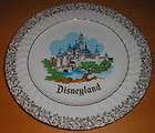   walt disney disneyland souvenir plate sleeping beauty castle returns